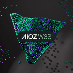 AIOZ W3S dark icon