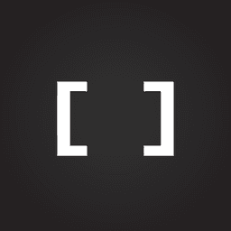 BracketX dark icon