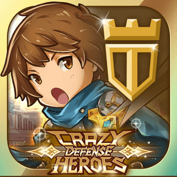 Crazy Defense Heroes dark icon