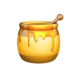 Honey Finance dark icon