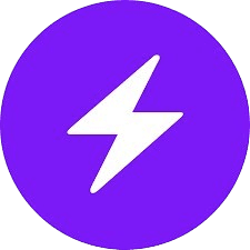 Lightning Network dark icon