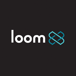 Loom Network (LOOM) dark icon