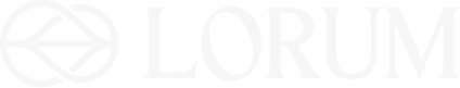 Lorum dark wordmark