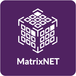 MatrixNET dark icon