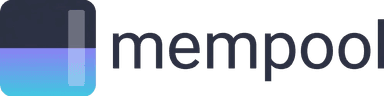 Mempool light wordmark