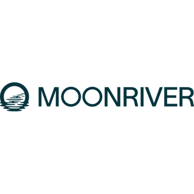 Moonriver light wordmark