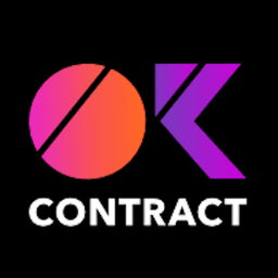 OKcontract dark icon