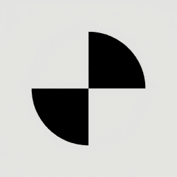 Orthogonal dark icon