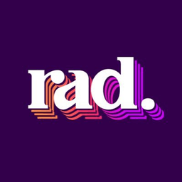Rad TV dark icon