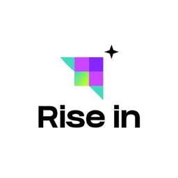 Rise In dark icon