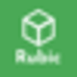 Rubic (RBC) dark icon