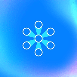Sociogram dark icon