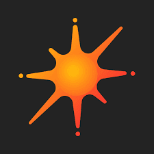Solflare dark icon