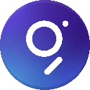 The Graph (GRT) dark icon