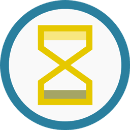 TIME Token Finance dark icon