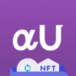 αU wallet dark icon