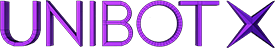 Unibot dark wordmark