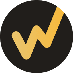 WhiteBIT Coin (WBT) dark icon