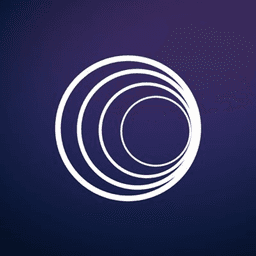 Wormhole dark icon