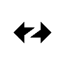 ZKsync (ZK) dark icon