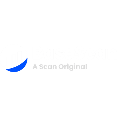 Basescan dark wordmark