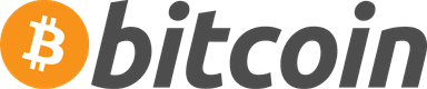 Bitcoin (BTC) dark wordmark
