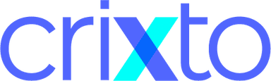 Crixto light wordmark