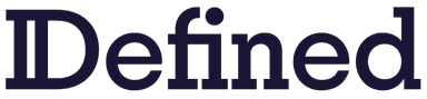 Defined light wordmark