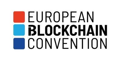 European Blockchain Convention dark wordmark