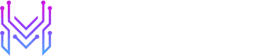 Maestro dark wordmark